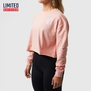 BP Training Crop Tee - Rose Blossom
